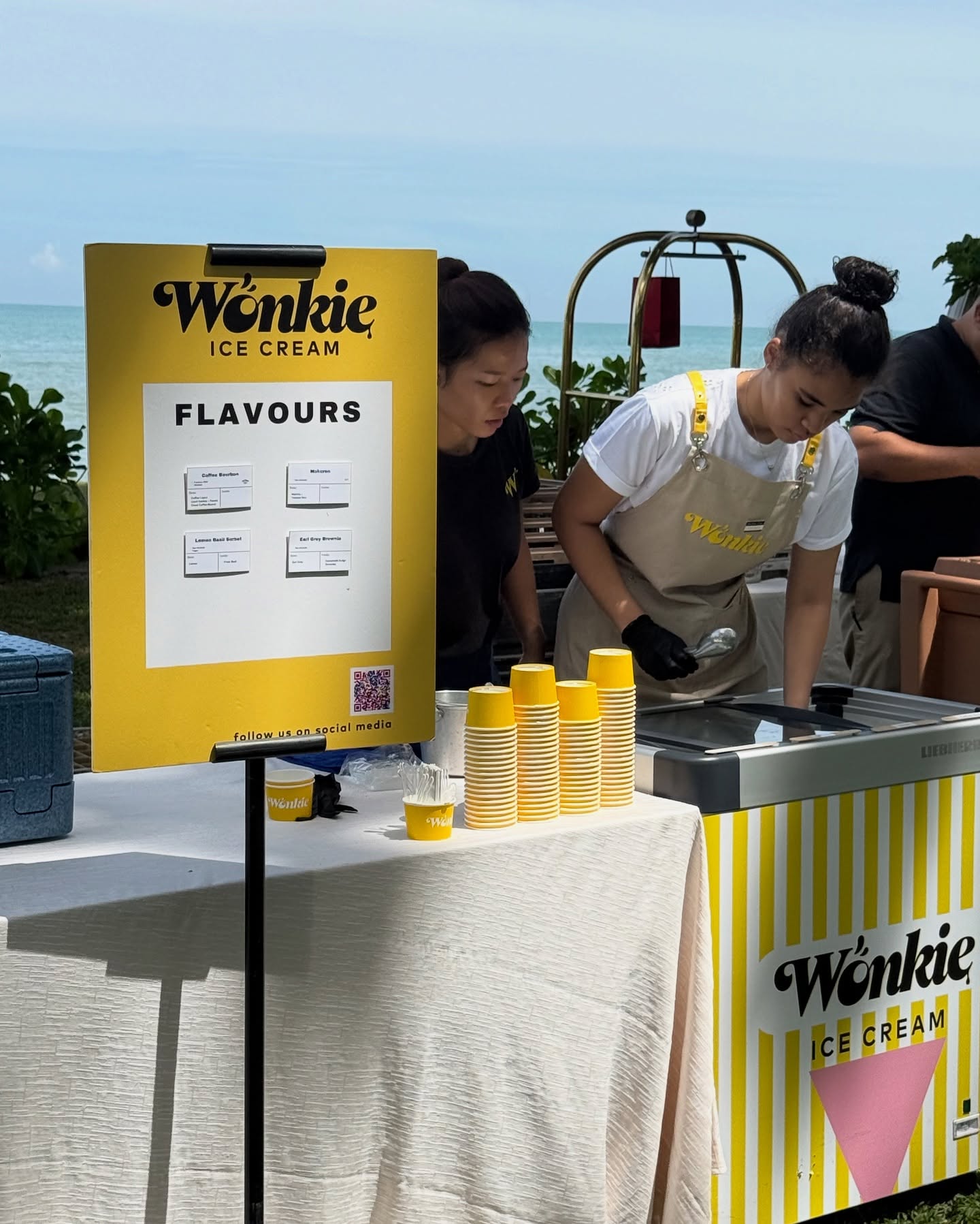 Wonkie setup with flavour board